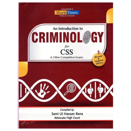 An Introduction to Criminology Sami ul Hassan Rana JWT