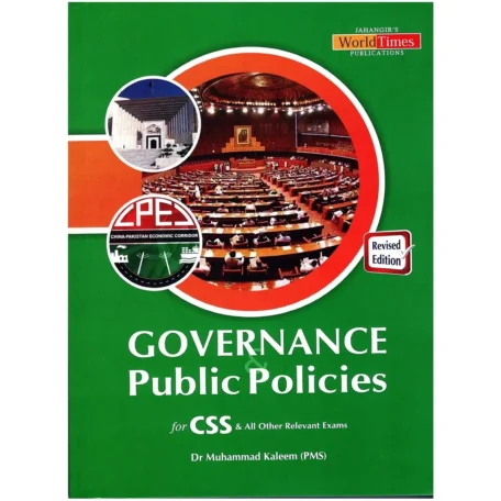 Governance and Public Policies By Muhammad Kaleem (PMS) JWT