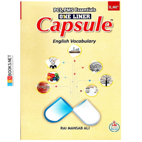 Capsule English Vocabulary By Rai Mansab Ali ILMI