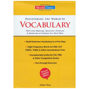 Discovering The World of Vocabulary (CSS/PMS) By Adeel Niaz JWT