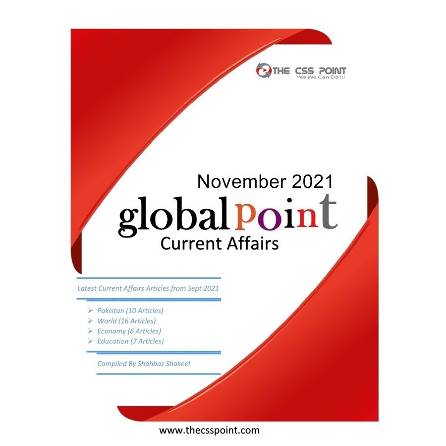 Monthly Global Point Current Affairs November 2021