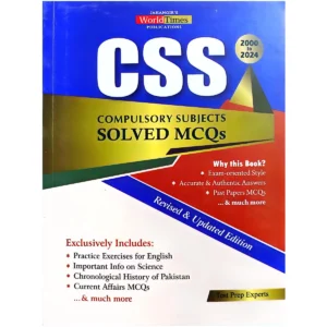 CSS Solved Compulsory MCQs 2000 to 2024 JWT