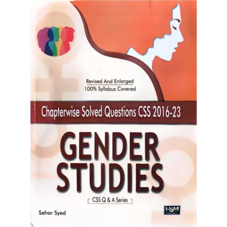 CSS Solved Gender Studies Questions Sehar Sayed HSM